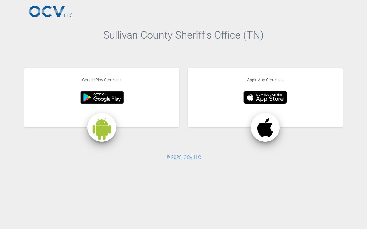 Sullivan County Sheriff app for official arrest news and public safety information